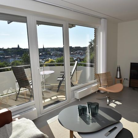 Fewo1846 - Foerdeview - Luxurioese Wohnung Mit 2 Schlafzimmern Und Balkon Mit Hafenblick Flensburg Exterior photo
