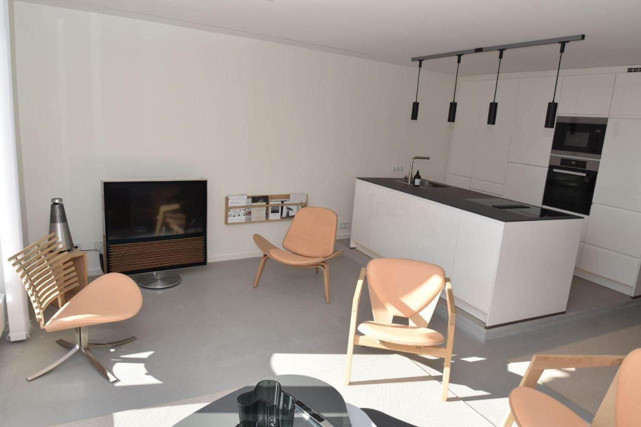 Fewo1846 - Foerdeview - Luxurioese Wohnung Mit 2 Schlafzimmern Und Balkon Mit Hafenblick Flensburg Exterior photo